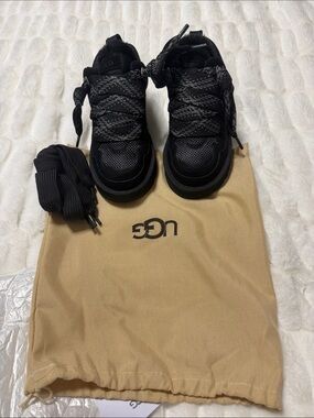 UGG Black Chunky Lace-Up Sneakers
Lowmel black , 2 sets laces , never worn